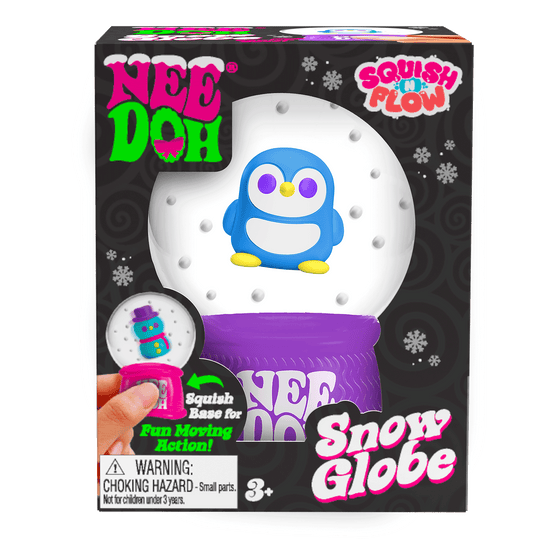 NeeDoh Squish N Flow Snow Globe 120H